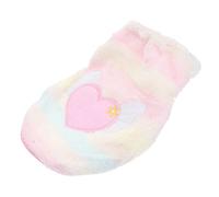 BESPORTBLE Warm Flannel Pet Clothes for Dogs and Cats Embroidered Cartoon Design Xl Size (angel Wings) Cozy Winter Outfit for Small Dogs and Cats