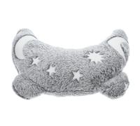 BESPORTBLE Warm Fleece U-shaped Cat Pillow Soft Half-moon Shape Pet Sleep Pillow Glow Dark