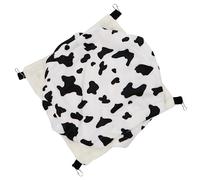 BESPORTBLE Warm Nest for Pet Dairy Cow Texture Plush Material Safe Frame Pet Sleep