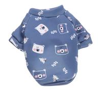 BESPORTBLE Warm Puppy Clothing Cute Cartoon Print Fleece Pet Coat for Dogs and Cats Apparel for Cold Weather Cozy and Comfortable Thick Bear