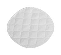 BESPORTBLE Washable Leakproof Breast Pads Nursing Pads for Breastfeeding Mothers 6-Layer Eco Cotton 16pcs Soft White 10x10cm for Maternity Care