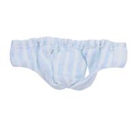 BESPORTBLE Washable Small Pet Diaper Pants for Sugar Gliders and Hamsters, Reusable Polyester Absorbent Training Nappies with Blue Stripe S Size, Suitable for Traveling and Housebreaking