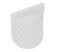 BESPORTBLE Waterproof Diaper Changing Pad with Absorption, Oval Shape Cotton and Polyester Material, Washable and Reusable Nursery Changing Table Pad for Travel Use