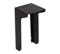 BESPORTBLE Waterproof Metal Rain Cover for Fingerprint Lock with Sunshade, Small Weatherproof Doorbell Shield for Access Control Systems, Black Windproof Protective Hood