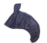BESPORTBLE Waterproof Wheelchair Rain Poncho Cape with Reflective Strips, Soft Lightweight Raincoat Cover for Seniors and Disabled, Suitable for Outdoor Use and Wheelchair Protection