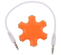 BESPORTBLE Way Earphone Splitter 3.5mm Plastic Alloy Audio Adapter