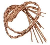 BESPORTBLE Western Style Straw Hat Band 29-58Cm Adjustable Dress and Cowboy Hat Accessory for Men and Women, Handmade Decorative Braid Headband for Caps and Fedora