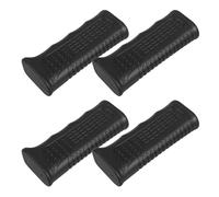 BESPORTBLE Wheelchair Hand Push Grip Covers 4pcs Black Plastic Set for Power Wheelchair Accessories and Hand Fatigue Relief in Mobility Scooters