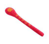 BESPORTBLE Whole Body Acupoint Beating Pat Massage Stick Durable Manual Body Care Tool for Neck Back Shoulder Portable Red Massager for Circulation and Fatigue Relief