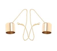 BESPORTBLE Wick Replacement Wicks Candle Extinguisher Snuffer Put Out Tool Caps Covers Jar Lids Inserts Brass 2pcs Lampshade Care Tiki Torch Fire Cover Multi-use Stickers