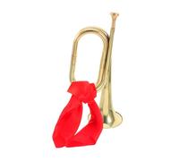 BESPORTBLE Wind Instrument Bugle Trumpet, Alloy Horn for Military Orchestra and School Band Performance