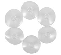 BESPORTBLE Windshield Sunshade Suction Cups Portable Pvc Sun Visor Pads Lightweight and Sl esign 6pcs No Trace Left for Vehicles for Use on Front Windshields of Vehicle Types