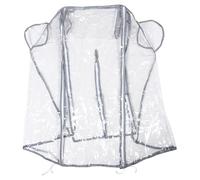 BESPORTBLE Winter Stroller Rain Cover: Eva Waterproof Wind Sun Shield - Baby Pram Sunshade - Transparent Plastic Protective Cover for Travel Umbrella Strollers A