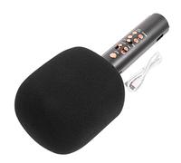 BESPORTBLE Wireless Microphone Portable Handheld Mic Speaker for Singing Plastic Cordless KTV Accessory Lightweight Easy to Use for Home Karaoke and Events