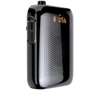 BESPORTBLE Wireless Voice Amplifier with Stable Performance with Uhf Wireless Microphone Portable 20w Speaker Belt-clip Portable Amplifier and Abs Material for Teaching and Tour Guiding