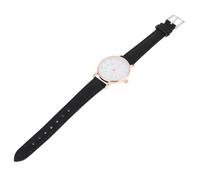 BESPORTBLE Women Digital Wrist Watch Black Pu Leather Belt Casual