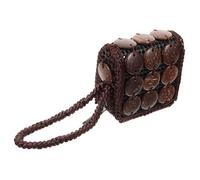 BESPORTBLE Women's Mini Coin Purse Woven Wallet Small Purse for Lipstick Keys Holder Vintage Style for Girls Women