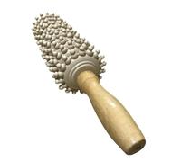 BESPORTBLE Wood and Pp Manual Back Massager Roller Tool for Muscle Fatigue Relief, Practical Leg and Back Massage Tool Suitable for Home Use