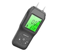 BESPORTBLE Wood Moisture Tester Digital LCD Moisture Detector with Backlight Ergonomic Size Portable for Drywall and Sub-Flooring in Building Construction
