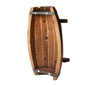 BESPORTBLE Wooden Barrel Planter Half Barrel Design Planter for Planting Garden for Outdoor for Wedding Decor