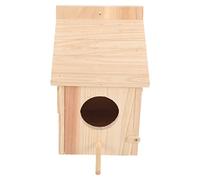 BESPORTBLE Wooden Bird House Nesting Box Outdoor Hanging Bird House for Garden Decor Original