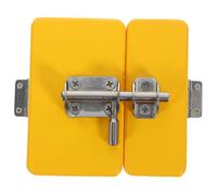 BESPORTBLE Wooden Cognitive Busy Board for Sensory Door Lock with Key Educational Activity for Developing Coordination Creativity and Problem Solving Skills