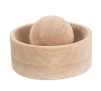 BESPORTBLE Wooden Dumpling Maker Mold with Manual Dough Press for Uniform Dumpling Wrappers 2-in-1 Kitchen Tool for Handmade Ravioli Pastry and Wonton Skin Mold