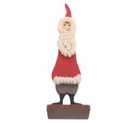 BESPORTBLE Wooden Felt Snowman Statue Charming Winter Decor Centerpiece for Tables for Homes Offices and Retail Spaces Cozy Holiday Decoration for Christmas Celebrations