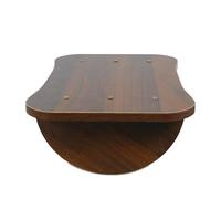 BESPORTBLE Wooden Foot Rest Ergonomic Rectangular Rocking Foot Stool with Space-Saving Design Under Desk and Comfortable Support for Modern Offices and Home Workspaces