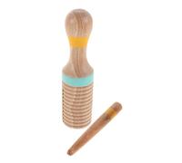 BESPORTBLE Wooden Guiro Instrument For Children Orff Percussion Instrument With Rhythm Sticks Musical Toys Great For Preschool Music Learning And Family Interaction