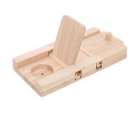 BESPORTBLE Wooden Hamster Foraging Small Animal Treat Discovering Hideout Interactive Puzzle Pet Supply for Russian Dwarf and Small Hamsters