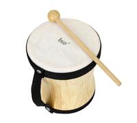 BESPORTBLE Wooden Hand Drum Portable Percussion Instrument for Educational to Enhance Musical Skills Rhythm and Creativity Lightweight Design Includes Stick