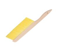 BESPORTBLE Wooden Handle Hornet Sweep Bee Hive Brush Hive Hand Tool Brush Tool Beekeeping Portable Hair Sweeper Beekeeping Honey Bee Broom Yellow Plastic
