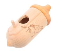 BESPORTBLE Wooden Hanging Hummingbird House Outdoor Bird Feeder Nest for Gardens Balconies and Porches for Australian Parrots and Birds