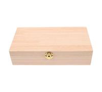BESPORTBLE Wooden Hydrometer Storage Box with Foam Padded Insert for Glass Wine and Spirit Hydrometers, Protective Measuring Tool Case for Homebrew and Winemaking Accessories