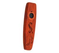 BESPORTBLE Wooden Kazoo Musical Instrument Peacock Design Red Sandalwood Slide Flute Kazoo Flute for Adults and Boys and Girls Wind Instrument Beginner Performance