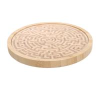BESPORTBLE Wooden Labyrinth Maze Board for Marble Maze Puzzle for Precision Coordination Spatial Thinking Montessori Logic Training Activity Game