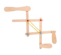 BESPORTBLE Wooden Mechanical Hand Model DIY Kit Educational Stem Engineering for Building Physics Learning and Creative Fun with Realistic Movements