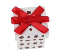 BESPORTBLE Wooden Miniature Present Boxes 1:12 Scale Christmas Ornaments Tiny Things Toy Fake Dollhouse Wrapped Presents Mini Display Boxes Doll House Accessories
