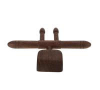 BESPORTBLE Wooden Neck Shoulder Massager Portable Wood Massaging Tool for Back and Neck Acupoint Therapy Lightweight and Easy to Hold for Friends and Family
