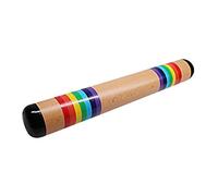 BESPORTBLE Wooden Rain Sound Tube for Boys and Girls Educational Musical Instrument for Early Learning Rainbow Toy Promotes Creativity and Rhythm Suitable for Children and Toddlers