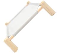 BESPORTBLE Wooden Reptile Hammock Bed for Geckos and Reptiles, Easy to Disassemble and Ventilate, for Resting When Hot in Summer, Sturdy Swing Wooden Rack for Lizard Cage Lounger