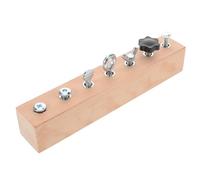 BESPORTBLE Wooden Sensory Toys for Toddlers Montessori Educational Learning Toy Montessori Busy Board Boys and Girls Drill and Screw Hand-eye Coordination Fine Motor Skills Development