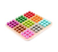 BESPORTBLE Wooden Sudoku Board Game for Educational Logical Thinking Training Game Years Old Early Math Development S Puzzle