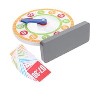 BESPORTBLE Wooden Teaching Clock for Educational Learning with Movable Hands Safe Lightweight Material Promotes Cognitive Skills and Math Understanding for Early Childhood Development