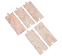 BESPORTBLE Wooden Wall Sticking Height Chart for 40-180cm DIY Growth Measuring Ruler and Growth Chart for Bedroom Nursery Decor