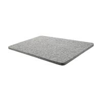 BESPORTBLE Wool Felt Ironing Mat Heat-resistant Pressing Pad for Quilting Sewing Household Use Compact Portable Ironing Accessory with Dense Fibers Preventing Stretching