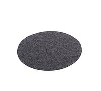BESPORTBLE Wool Turntable Mat Static Record Players Mat Vibration Slipmat for Vinyl Non Slip Grooves Durable Composite Material Compatible with All Standard Platters