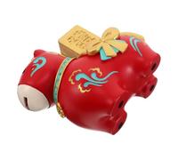 BESPORTBLE Year of the Horse 2026 Resin Money Bank with Chinese Zodiac Horse Design - Feng Shui Coin Storage Piggy Bank for Wealth, Prosperity Chinese New Year Decorations - Collectible