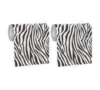 BESPORTBLE Zebra Print Thickened Paper Towels Kitchen Hand Paper Animal Print Napkins 2 Rolls Pack Hotel Bathroom Kitchen Supply for Home and Restaurant Use
